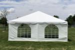 20'Wx20'Lx12'H white frame tent canopy